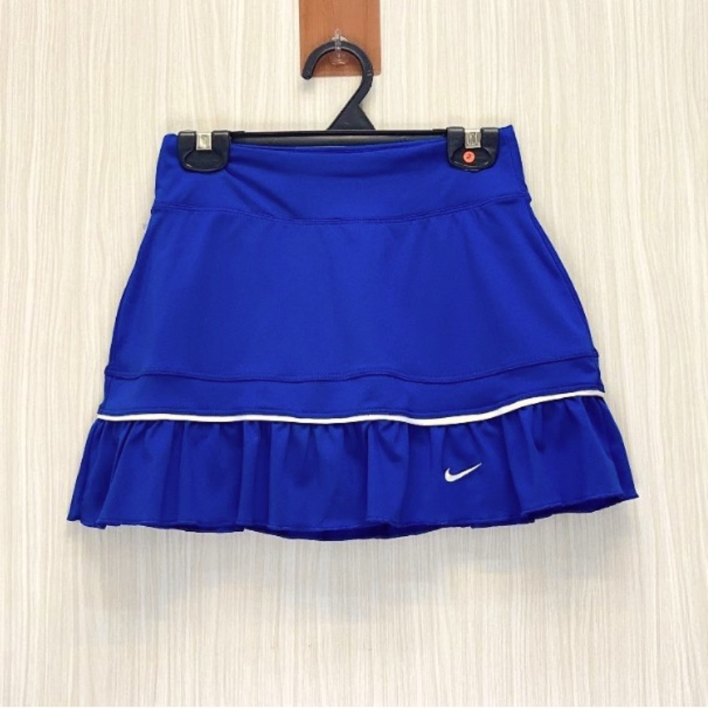 Nike Dri-Fit Ruffled Bottom Rally Tennis Skort | Size Medium